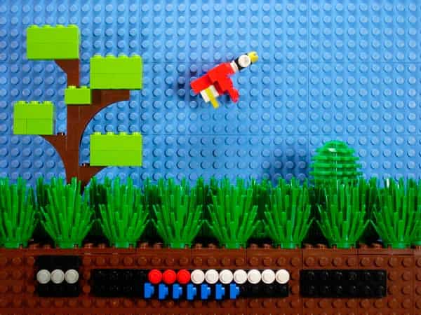 LEGO сцены Утиная охота
