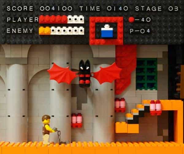 LEGO сцены Castlevania