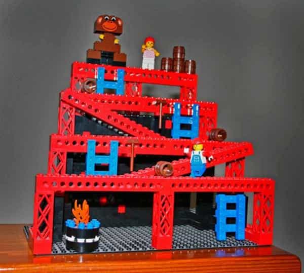 LEGO сцены Donkey Kong